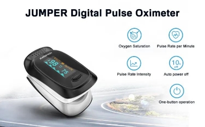 Picture of Jumper JPD-500D (OLED Version) Fingertip Pulse Oximeter (CE & FDA Approved)