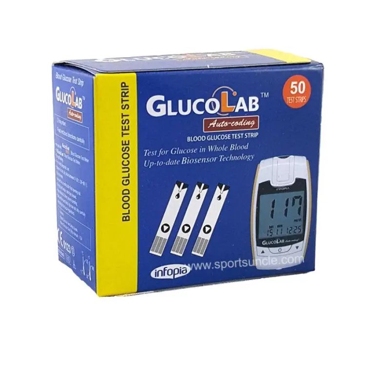 Picture of Glucolab (25*2) 50 Test Strip