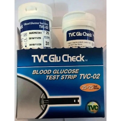 Picture of TVC Blood glucose test strips 25×2=50 pes