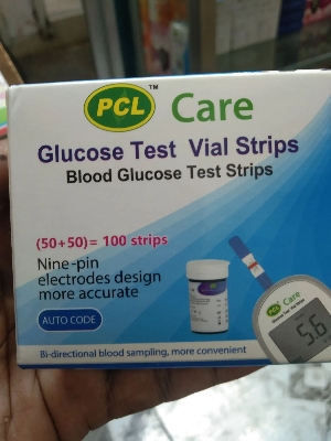 Picture of PCL Care Glucose Test Vial Strips 100 pcs