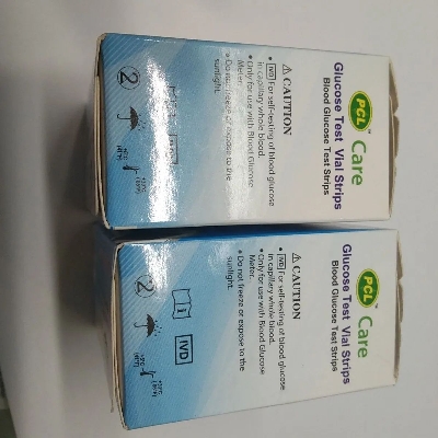 Picture of PCL Care Glucose Test Vial Strips 100 pcs