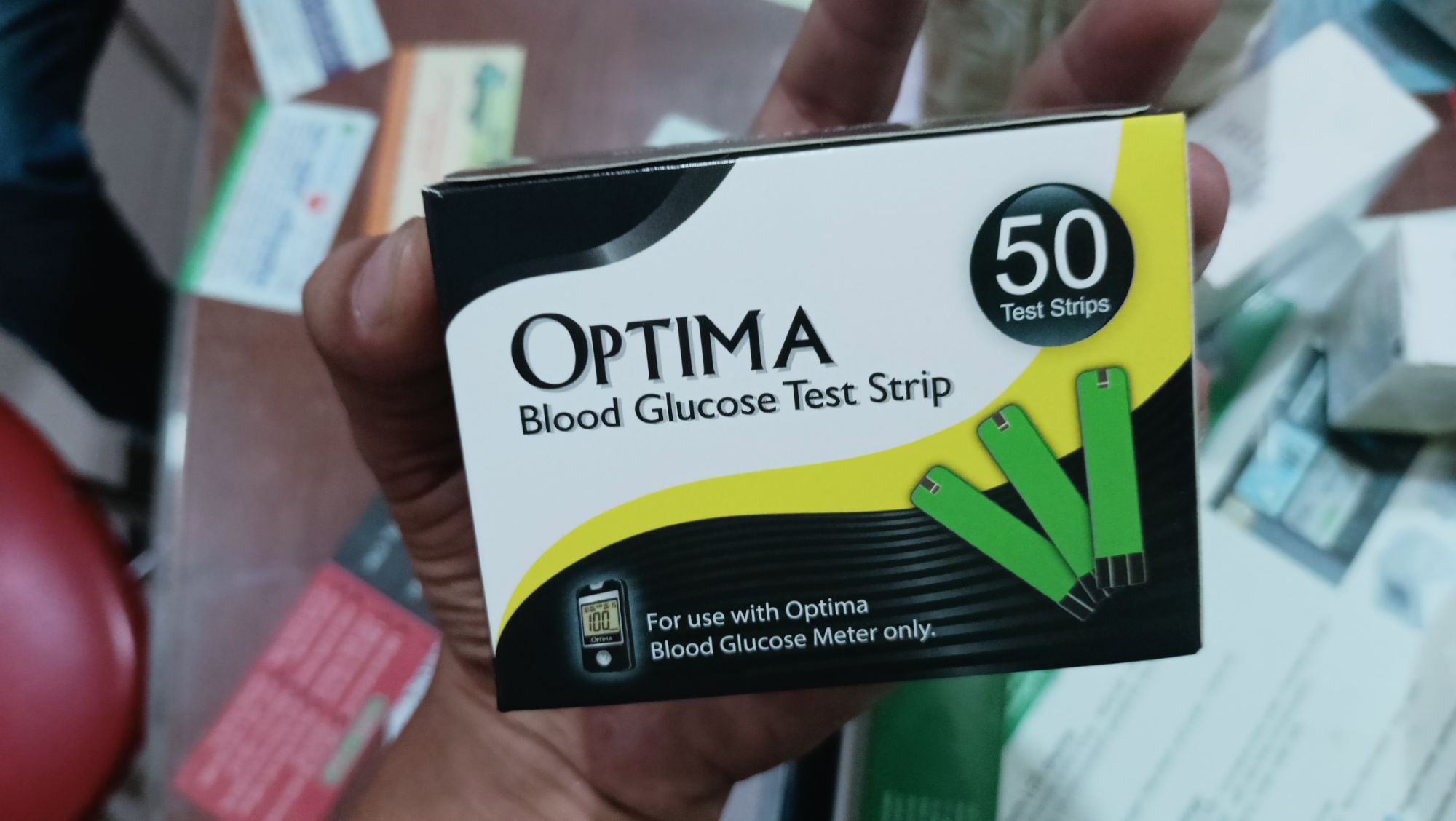 Picture of KARE / OPTIMA Blood Test Strip 25+25=50 PCS