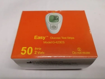 Picture of Bioland Easy Blood Glucose Test Strips 50pcs Model G-423ES