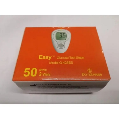 Picture of Bioland Easy Blood Glucose Test Strips 50pcs Model G-423ES