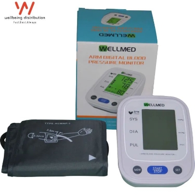 Picture of Wellmed Arm Digital Blood Pressure Monitor BP Machine