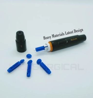 Picture of PalmCheck Blood Glucose Monitoring System-10 Years Replacement Warranty-Diabetics Test Machine-Glucose Test Meter-Glucometer