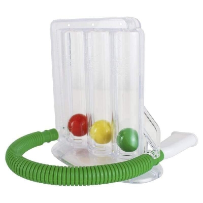 Picture of Deep Breathing Lung Exerciser - 3-chamber Incentive Style ...