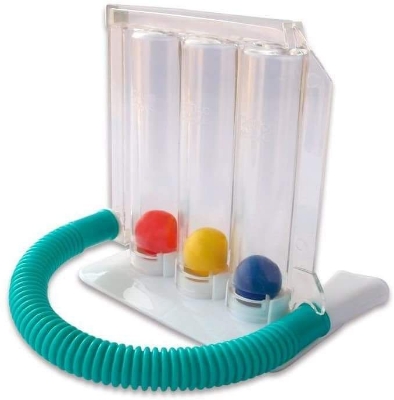 Picture of Deep Breathing Lung Exerciser - 3-chamber Incentive Style ...