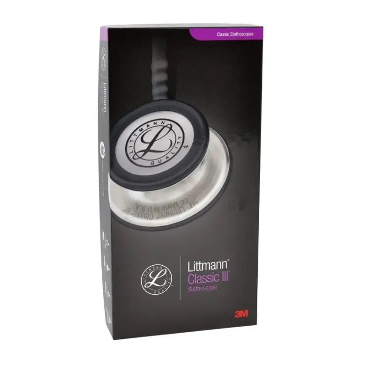 Picture of Littmann Classic III Medical Professional Stethoscope Standard Edition (Black Color)