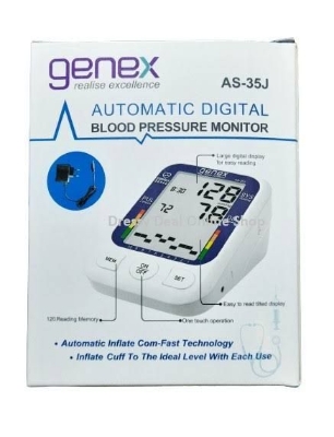 Picture of Genex AS35J Full Automatic Digital Blood Pressure Monitor Bp ...
