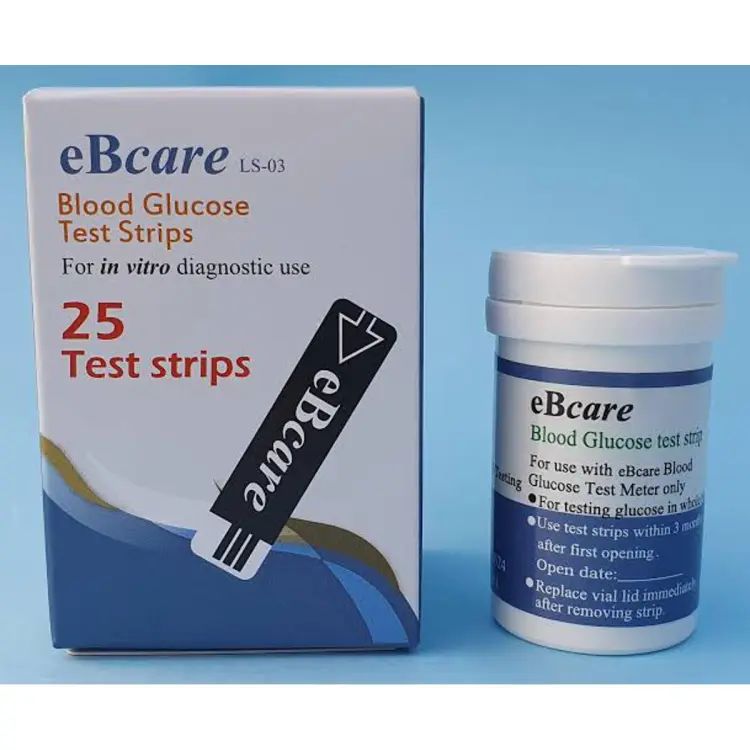 Picture of UNICHECK(EBCARE) Diabetes Machine Test Strip Blood Glucose Test strip