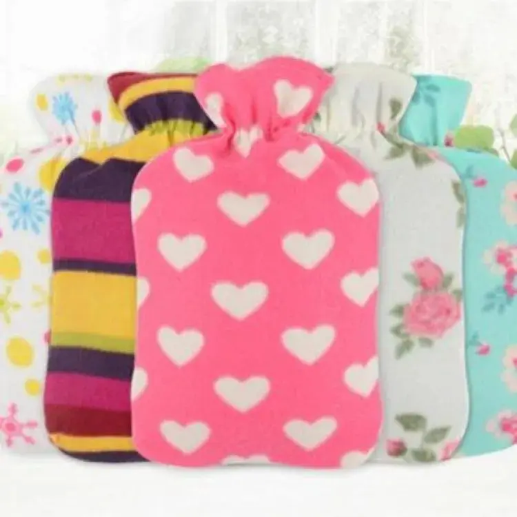 Picture of Cotton cloth covered hot water bag of Multicolor