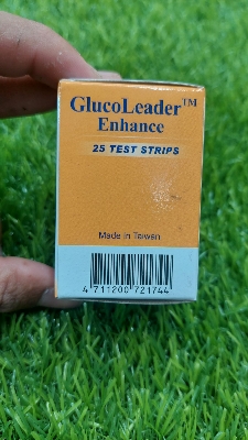 Picture of Leader Enhance 25 pes blood glucose test strips