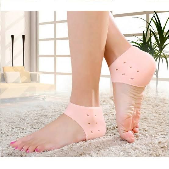 Picture of Silicone Heel Anti Crack Set for Men and Women (Free Size) 2 piceces