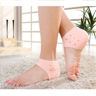 Picture of Silicone Heel Anti Crack Set for Men and Women (Free Size) 2 piceces