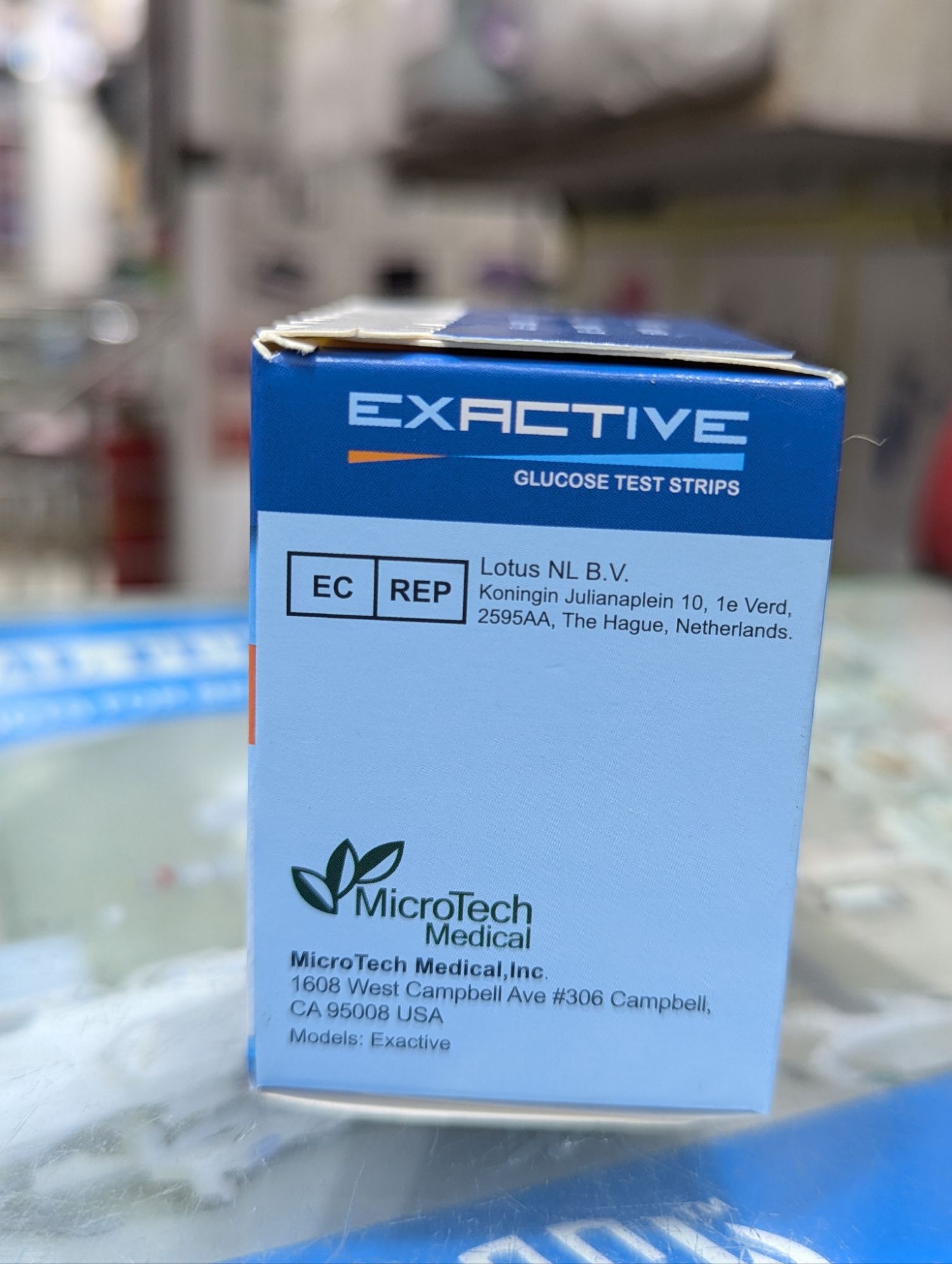 Picture of Exactive Vital Blood Glucose Meter Testing Strips 50 pes