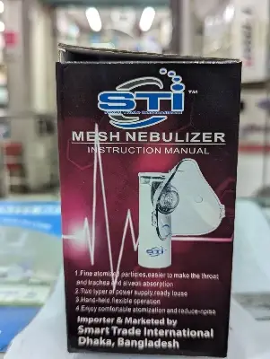 Picture of S T I Mesh nebulizer insruction manual 1 year warrnty