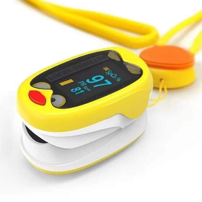 Picture of children kids Finger Pulse Oximeter for Pediatric/Child oximetro Pulsoximeter Medical Infant De Dedo SpO2 Saturation Meter