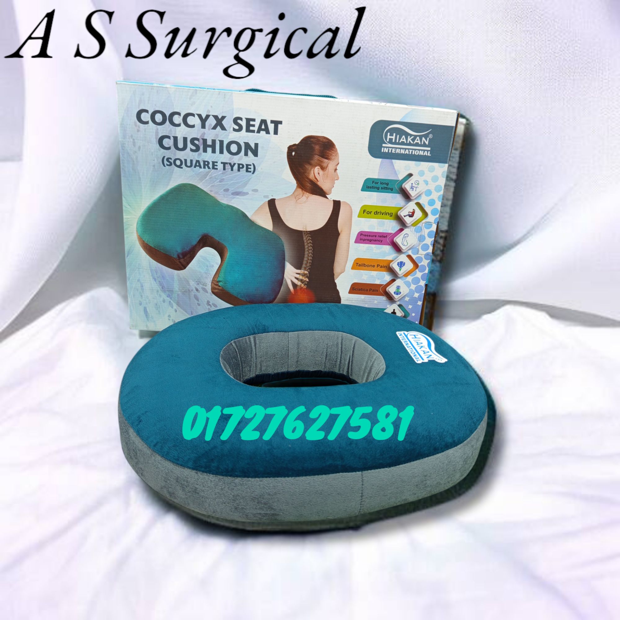 Picture of Hiakan International Coccyx Set Cushion (Donuttype)