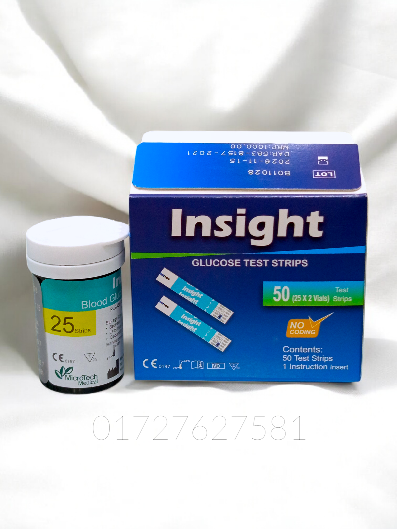 Picture of Insight Glucose test Strips 50 pcs