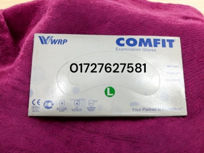 Picture of Comfit Examination Gloves (Size-L), 100Pcs/Box