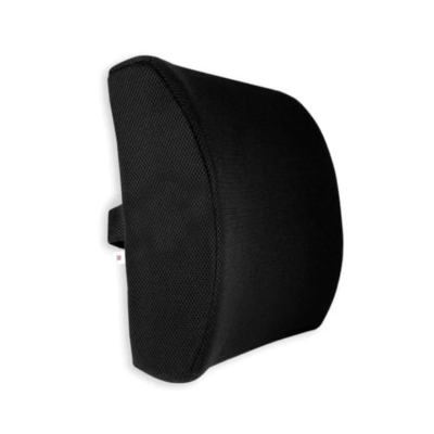 Picture of Memory Foam Lumbar Support for Back Pain Relief Compatible with Computer, Office Chairs and Cars -Ergonomic Designs Having Anti Sweat Mesh Cover on Lumbar Chair Support, h