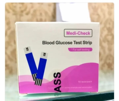Picture of Medi Check Blood glucose Test Strip 50 PCS