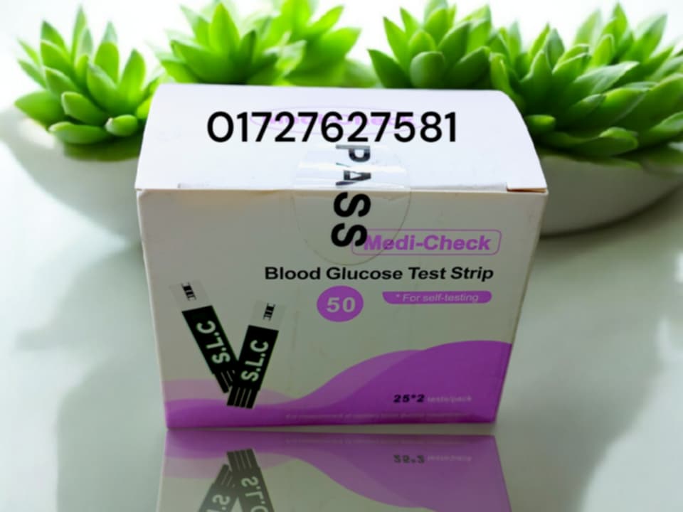 Picture of Medi Check Blood glucose Test Strip 50 PCS