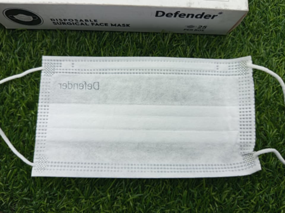 Picture of Disposable Surgical Face Mask White 25 Pes