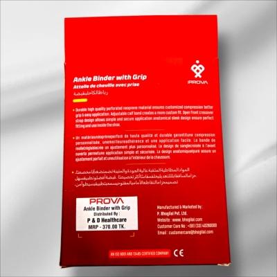 Picture of PROVA India Ankle Binder With Grip attelle de cheville avec prise