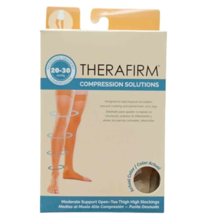Picture of Therafirm Stockings Firm Compression Support Nylons