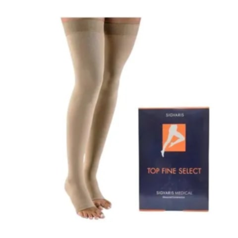 Picture of SIGVARIS Medical Compression Stockings Compression Class 2 (23~32mmHg), Thigh high