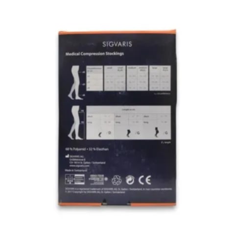 Picture of SIGVARIS Medical Compression Stockings Compression Class 2 (23~32mmHg), Thigh high