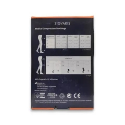 Picture of SIGVARIS Medical Compression Stockings Compression Class 2 (23~32mmHg), Thigh high