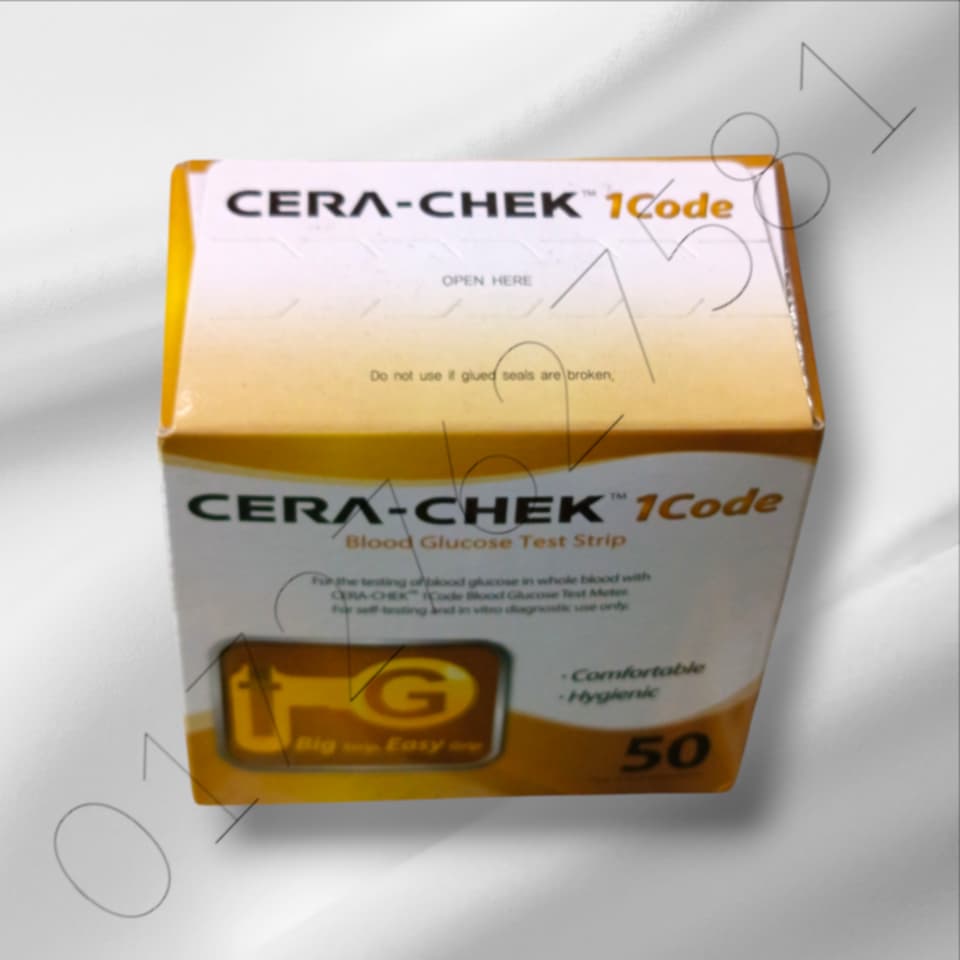 Picture of Cera-Chek 1 Code Blood Glucose Test Strip