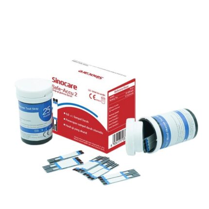 Picture of Sinocare Safe AQ 50 Pcs Test Strip for Glucometer Blood Glucose / Suger Test Meter/test strip