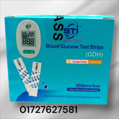Picture of S T I Blood Glucose test Strips 100