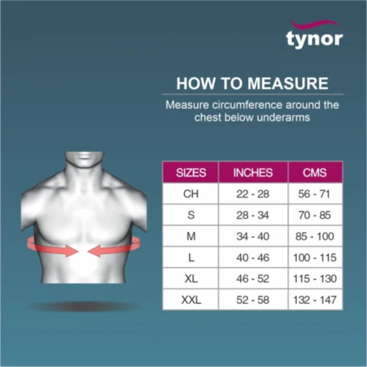 Picture of Tynor Clavicle Brace With Buckle(Immobilization,Comfort,Easy Application)