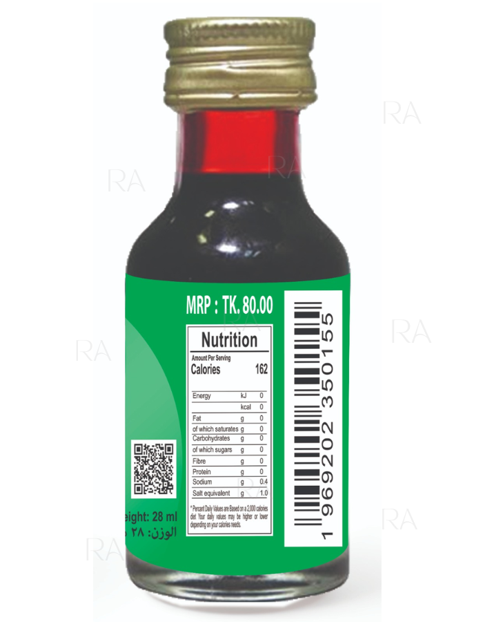 Picture of Red Food Color -28ml Afram Red Color (Organic)