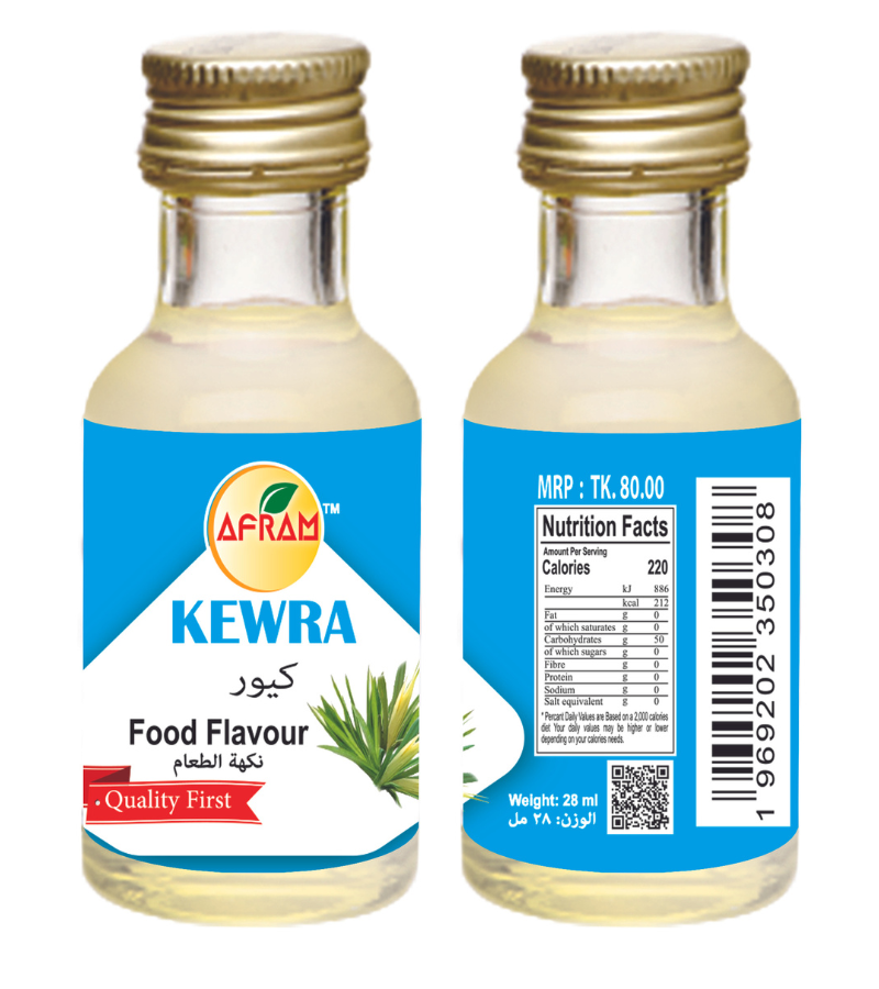 Picture of Afram Kewra Food Flavour Essence -28ml Keowa Flavor Essence