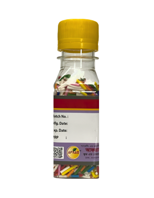 Picture of Afram Multi Color Rainbow Sprinkle Cake Decoration Sugar Ball 30gm