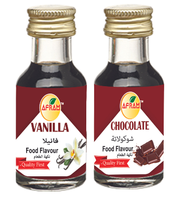 Picture of Afram 2 Pieces Chocolate + Vanilla Flavour Essence - 28ml
