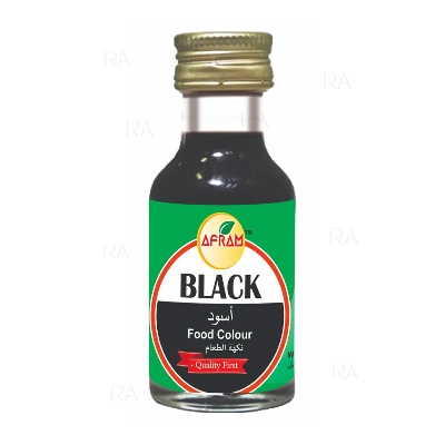 Picture of Afram Black Food Colour -28ml  Black Food Color