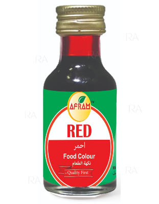 Picture of Afram Red Food Colour -28ml  Red Color
