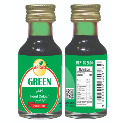 Picture of Afram Green Food Colour -28ml  Green Color