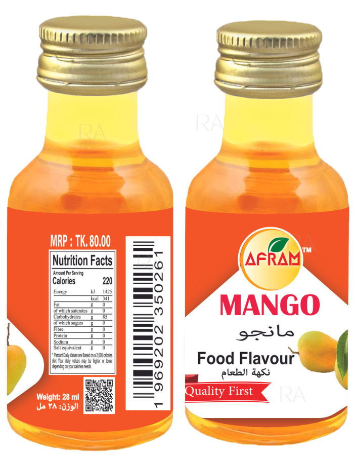 Picture of Afram Mango Food Flavour -28ml Mango Food Flavour Essence