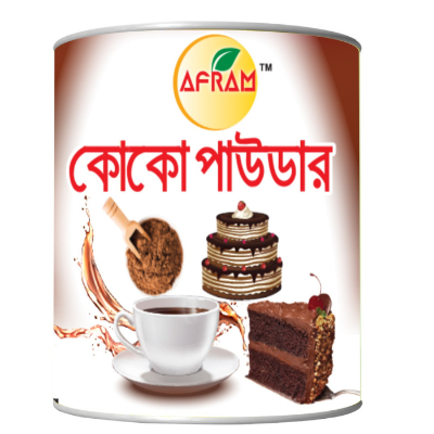 Picture of Afram Cocoa Powder -90g Cocoa Powder (Can)