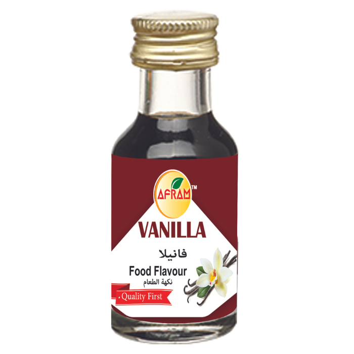 Picture of Afram 2 Pieces Food Flavour/ Essence Set of Vanilla+Strawberry  -28ml Per pieces
