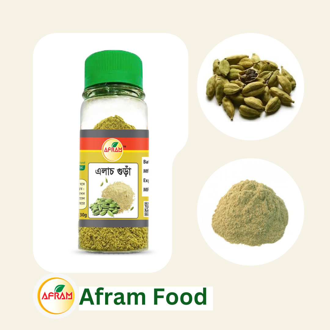 Picture of Afram combo set of Nutmeg Jayfol+Jayatri +Black Pepper+ White Pepper+Cardamom + Clove -30g per piece (6pieces)