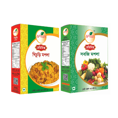 Picture of Afram khichuri Masala + vegetable/sabji Masala - 35g per piece